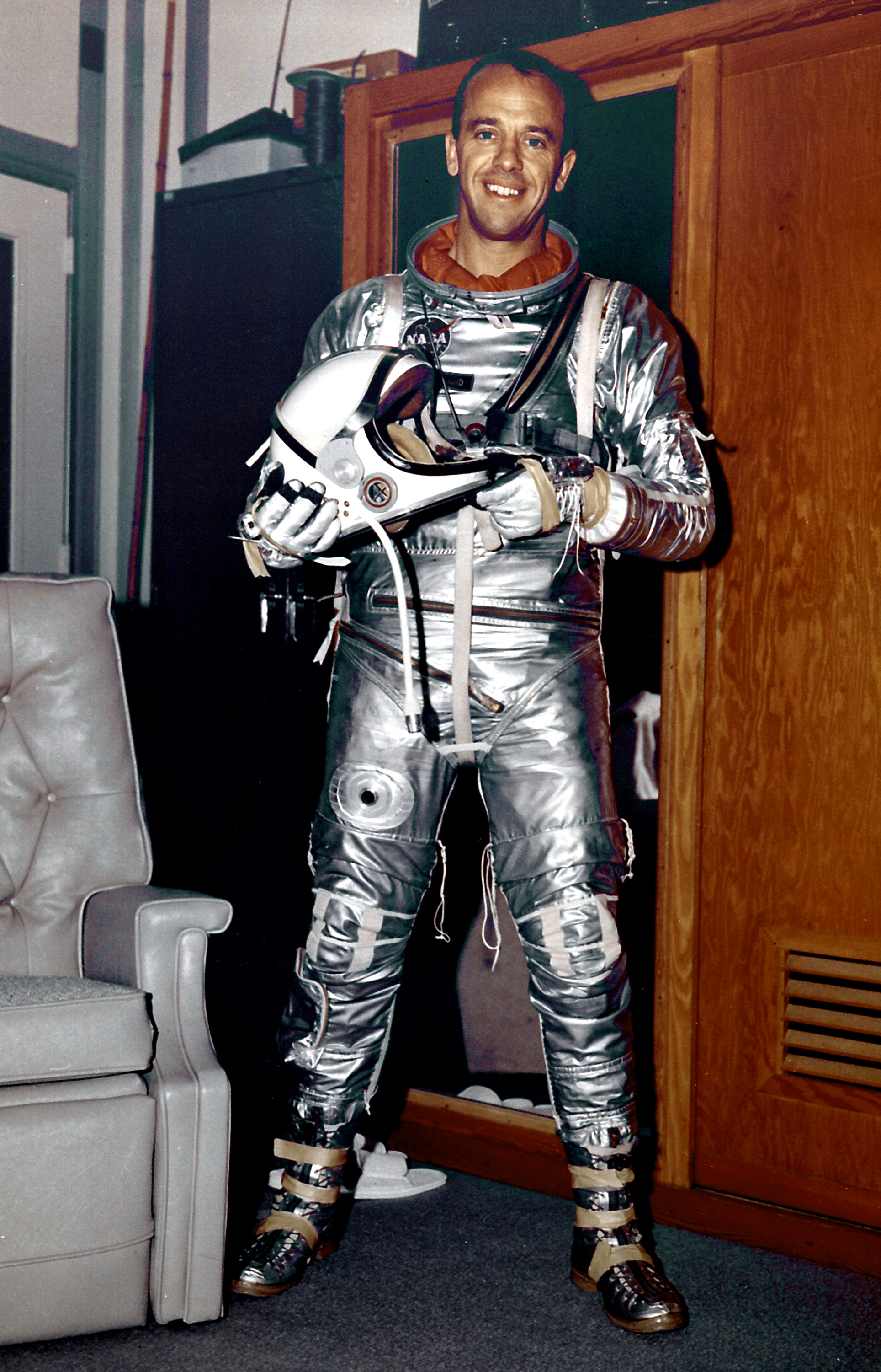 C'est Alan Shepard un astronaute américain